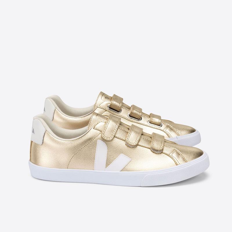 Tenis Veja Mujer Outlet - Esplar Zapatillas Blancas Cuero ES4154476